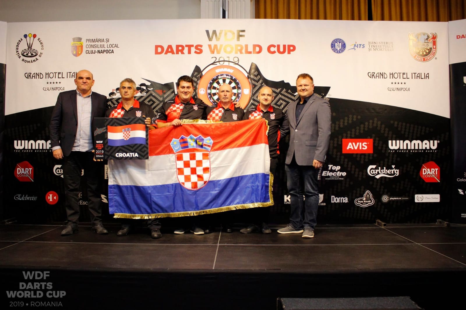 CLUJ, WDF STEEL DART CUP,  HRVATSKA REPREZENTACIJA