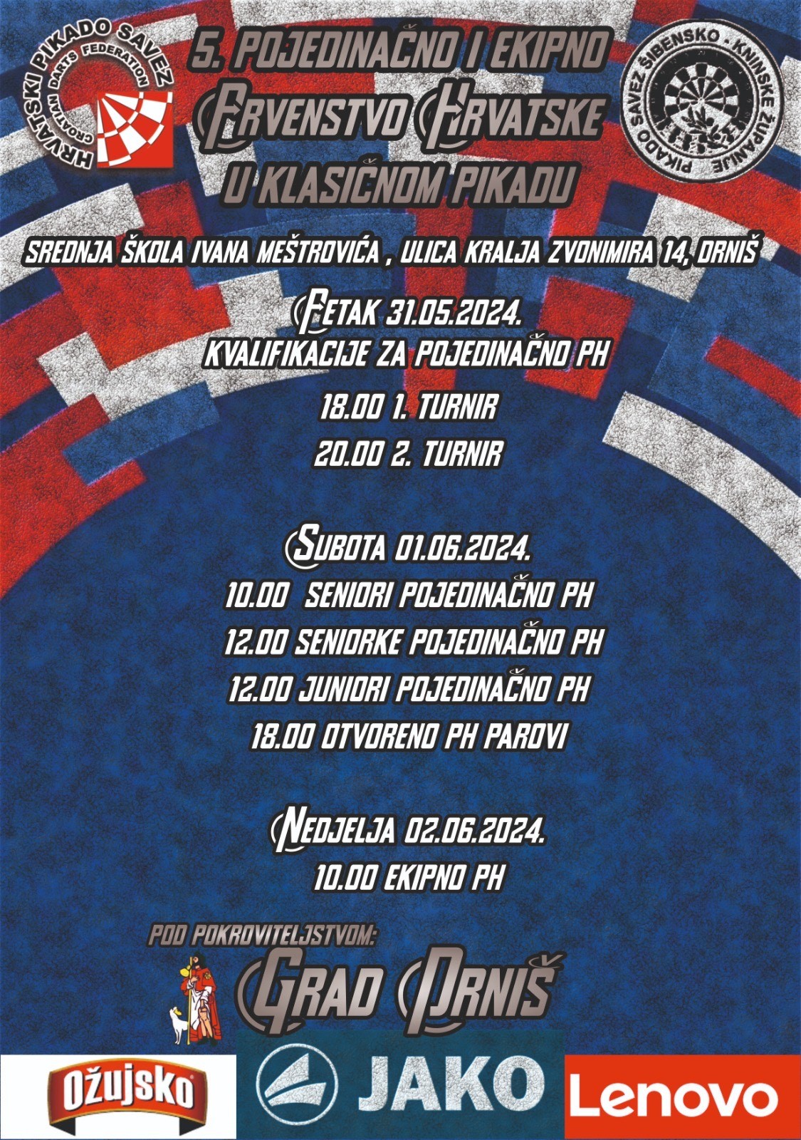 5. Pojedinačno i ekipno prvenstvo Hrvatske u klasičnom pikadu, Drniš ec716145 3b83 4a9a 9f41 81c5f76a0973